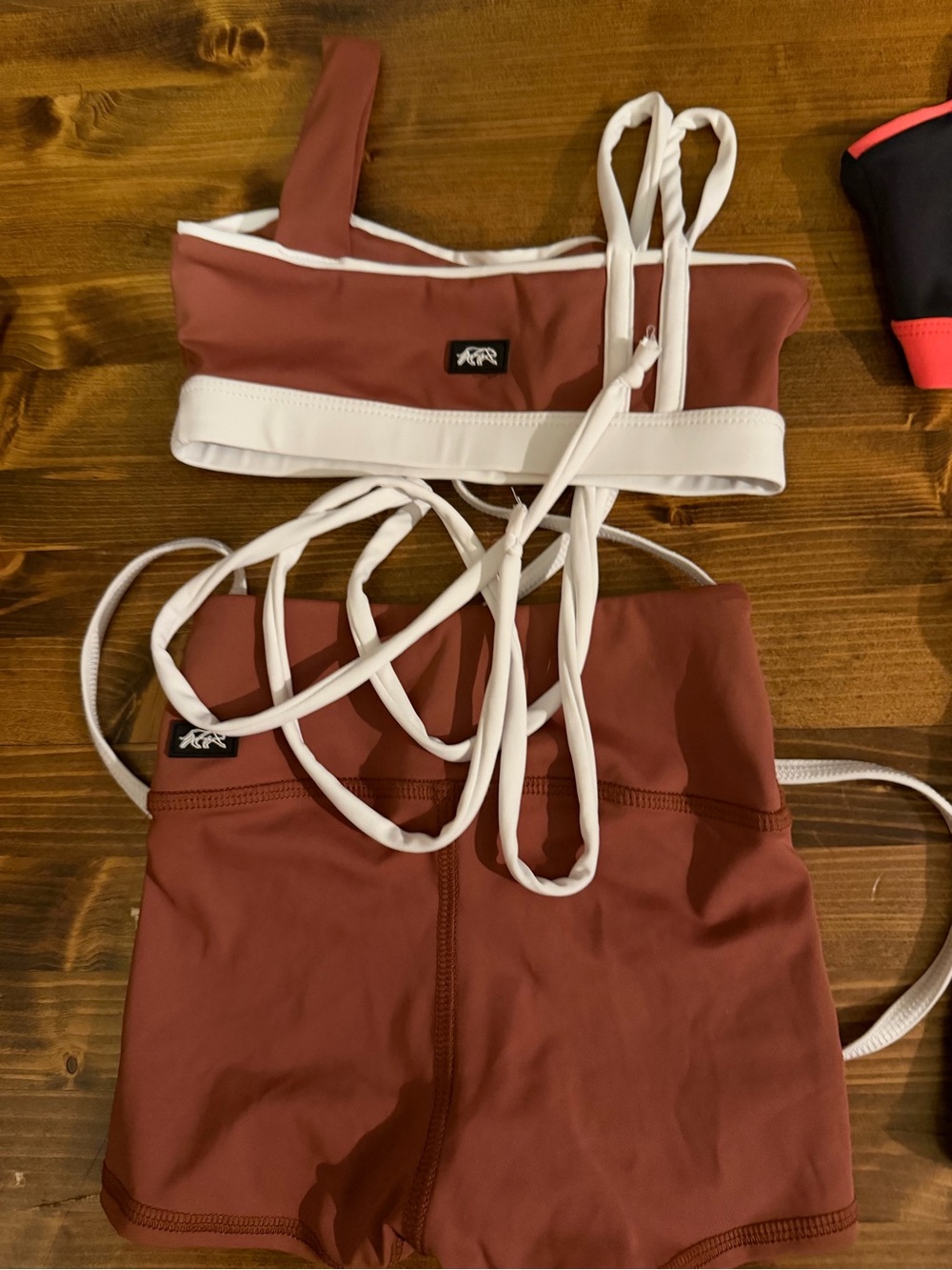 Mocha and White Tiger Friday Set Child Medium